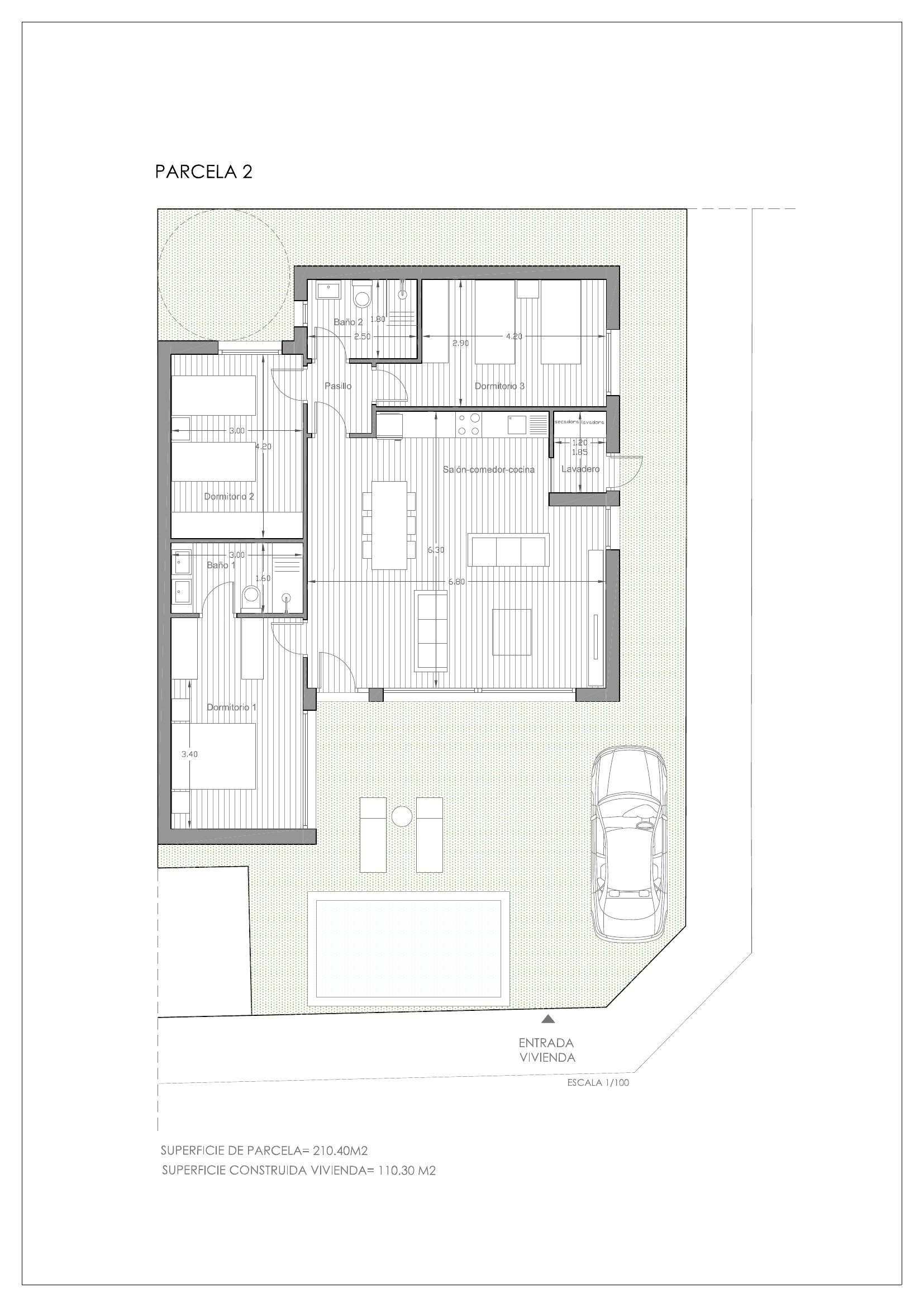 Villas te koop in Pilar de la Horadada | 3 slaapkamers H25902