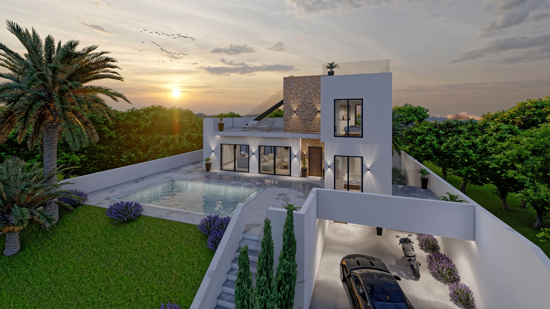 Villas te koop in Polop | 3 slaapkamers H67962