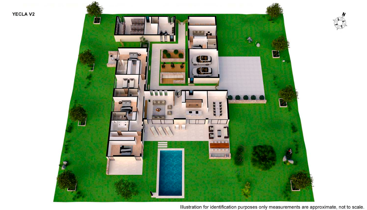 Villas te koop in Yecla | 6 slaapkamers H67422