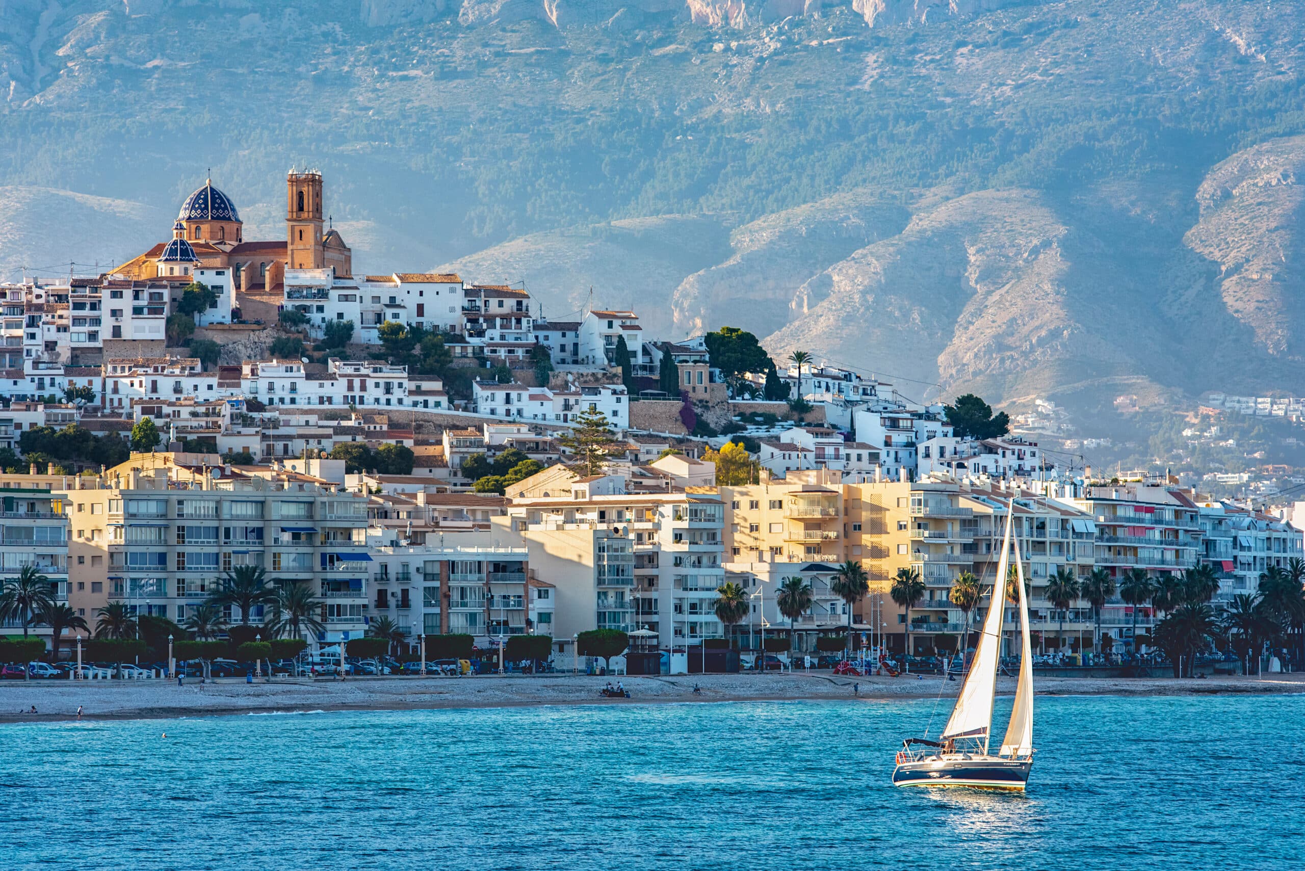 Altea cityscape