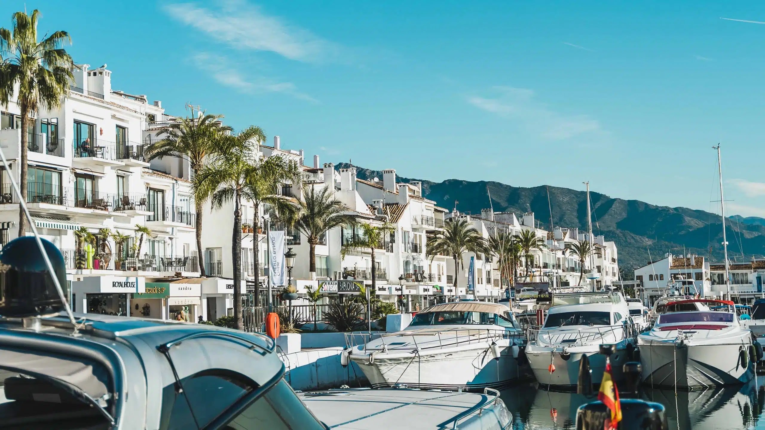 Marbella cityscape